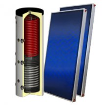 instalação de paineis solares para aquecimento de água quente sanitária e aquecimento ambiente