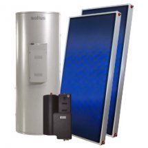 instalação de paineis solares para aquecimento de água quente sanitária e aquecimento ambiente
