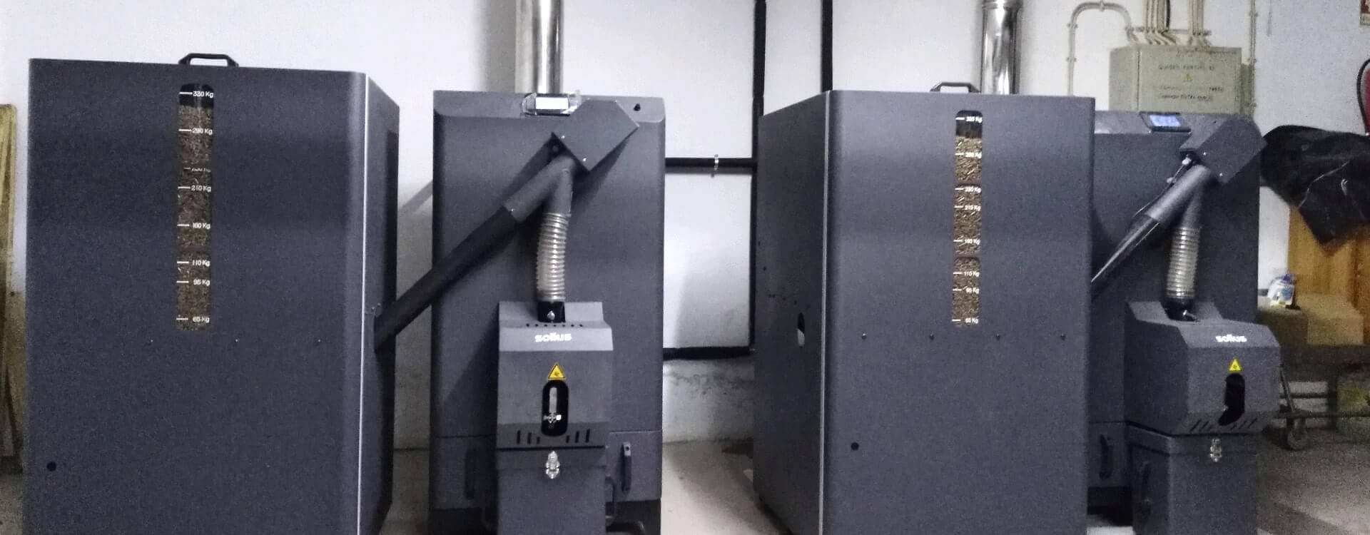 caldeira a pellets IntegraPellets para maximar a poupança de energia